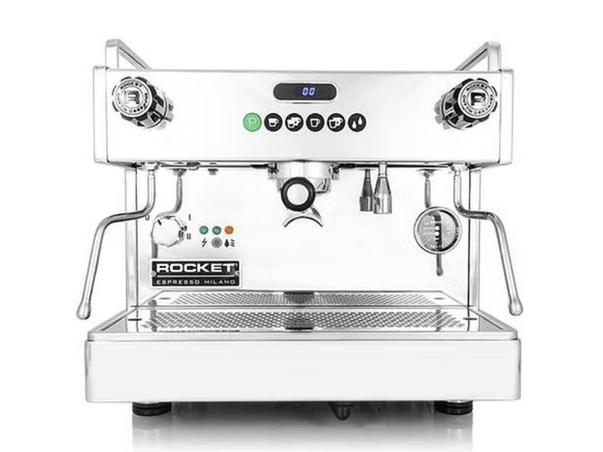 Rocket BOXER TIMER 1 Group espresso machine | Pro Coffee Gear