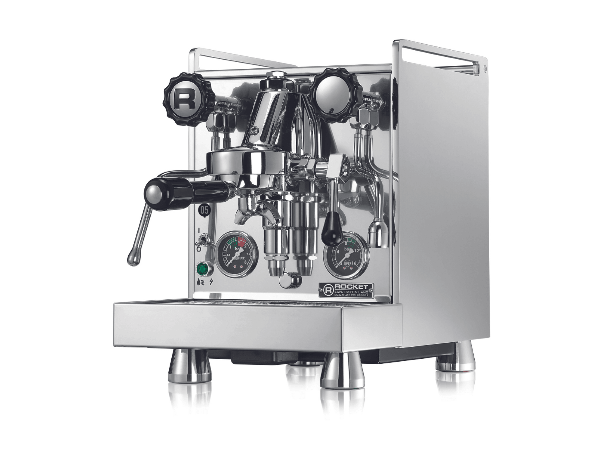 Rocket MOZZAFIATO CRONOMETRO R - Espresso Machine | Pro Coffee Rocket MOZZAFIATO CRONOMETRO R - Espresso Machine | Pro Coffee