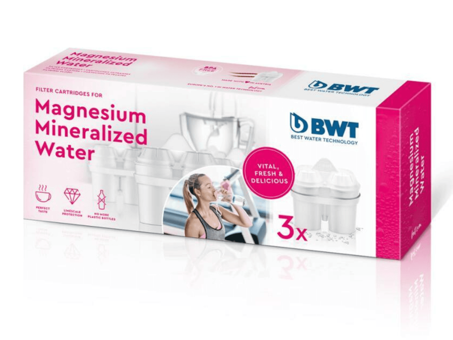 BWT 3 Pack Longlife MG2 Cartridge Replacement | Pro Coffee Gear