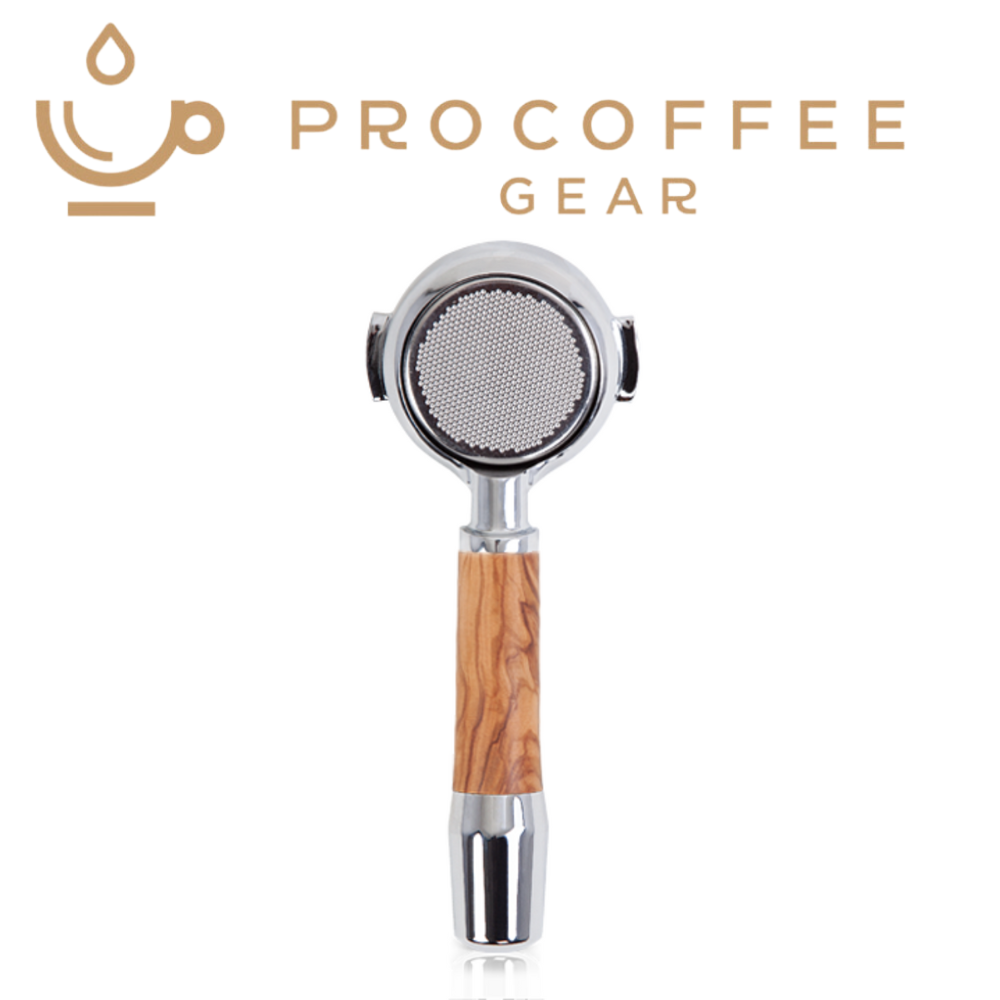 Ebay ECM Bottomless Portafilter Olive Wood Pro Coffee Gear